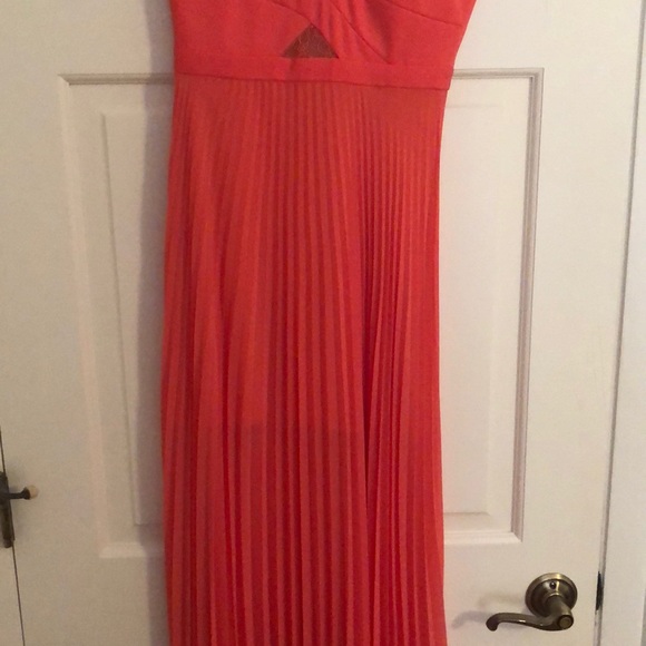 BCBG Orange Ball Gown - Picture 3 of 7